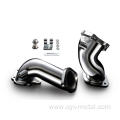 Titanium exhaust system manifold for auto